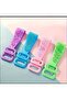 Yiwu 3 Colors to Choose, Silicone Long Handle Non-Slip Bath Brush, Ergonomic Back Scrubbing Pink - 2