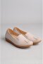 Seç N134-1 Genuine Leather Anatomic Women's Shoes Stone