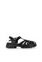 Sunglass Platform Women Sandals Noir Paillete - 2