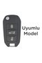 Peugeot(208-508-3008-5008) Citroen(Berllingo- C Elysee) Opelprotection Key Remote Metal Case - 2
