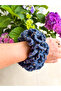 100% Handcrafted Cotton Lettuce Rubber Buckle // Scrunchies // Bagel Buckle - 2