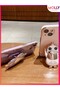 Water Green Cute Duck Stand Luxury Silicone Case with Gold Detail on the Edges for iPhone XS Max - 3