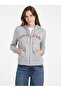 Jeans Reg Zip Hood Women's Sweatshirt - 3