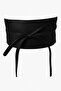 Women's Belt Leather Wide Lace-Up - 4