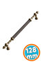 Furniture Kitchen Drawer Cabinet Cupboard Handle Handle Handles Antique Antique Yellow Metal 128 mm