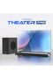 Theater Pro T3000 RGB Soundbar Speaker - 2.1CH Wired Subwoofer and Wireless Soundbar Portable - 2