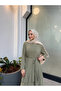 Women's Layered Long Slim Summer Modal Dress - 5