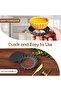 6 Pieces Tart Mold 13 Cm. (Trt-13) Fireproof, Non-Stick - Base Lift Model - 3
