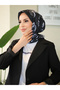 وشاح قطني مستورد بنمط روزا - 3