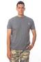 Gray Colored Cotton Short Sleeve Officer Subofficer Specialist Cavus Rutbeli Undershirt T-Shirt