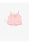 Slim Strap Button Detailed Sleeveless Blouse - 2