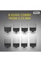Home Pro 300 Series Hair Cutting Kit, Corded Hair Clipper Kit For Mens Grooming, 8 Comb Attachm - 5
