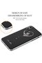 GloMax Case for Apple iPhone X Crystals design - Silver - 5