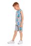 Boy's Capri Casual Set with Summer Shorts - 3