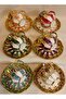 Madalyon Porcelain Hand Painted Coffee Cup Set - 2