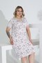 Angelique Bamboo Short Sleeve Plus Size Women's Dress 22525 - 2