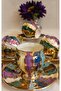 Brode Porcelain Hand Painted Coffee Cup Set - 3