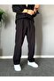 Old Money Pleated Baggy Fit Summer Linen Trousers with Elastic Waist