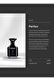 Black Unisex Parfum - Bergamont, Sage, Tiare Flower, Saffron, Moss - 50mL - 3