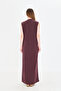 Summer Zero Sleeve Dress (Washed Fabric) - 4