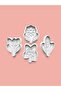 Plant Flowers Cookie Mold and Sugar Dough Mold Set of 4 - 6