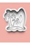 Hawaii Theme Cookie Mold and Fondant Mold Set of 4 (0893-Set) - 5