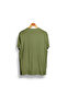Drew / Men's Khaki Green Color T-Shirt / 100% Cotton Premium Quality / Regular Fit - 3