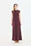 Summer Zero Sleeve Dress (Washed Fabric) - 3