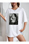 Unisex Men/Women Monalisa Custom Printed Oversize Cotton T-Shirt - 3