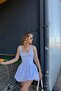 Backless Balloon Dress White - 6