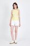 Yellow Stone Processing Detailed Halter Neck Knitted Undershirt 0349 - 6