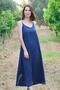 Luna - Strap Maxi Dress – Navy Blue