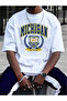 Unisex Men/Women Michigan Custom Printed Oversize Cotton T-Shirt