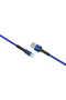 كابل USB من النوع C باللون الأزرق LS64-MKST - 4