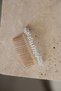 Pearl Gold Comb Buckle, Engagement-Marriage Hair Accessory (8cm) - 2