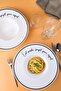 Plate House Motto Pasta Plate Set of 2 29X5,5X4Cm