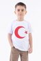 Turkish Flag Ataturk Printed T-Shirt (Price for 3 Pieces) 4-14 Years Girls-Boys - 5
