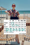 Parachute Short Sleeve Semi-Closed Swimsuit with Front Cover Nurel R2601 - 6