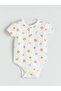 Lcw Baby Printed Baby Boy Snap Bodysuit