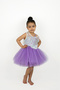 Glitter Rope Strap Snap Fastener Girls Body Fluffy Tutu Skirt Sequin Tulle Crop Set of 3