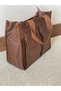 Satin Crossbody with Covered Preliminaries, Women's Shoulder Bag - 2