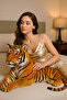 100 cm Giant Size Plush Tiger Toy – Realistic Design - 3
