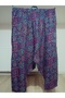 Viscose Press Fabric Floral Patterned Shalwar with Pockets 100% Cotton 38 Size up to 100 kg - 3