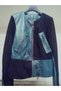 Genuine Lambskin Soft Leather, Snake Print Pattern Leather Coat Blazer Crop Coat - 8