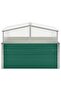 Greenhouse Green 100x100x77 cm Galvanised Steel - 2