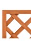 Garden Trellis Planter Orange 50x25x90 cm Solid Firwood - 5