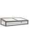 Raised Bed with Greenhouse 110x54x120 cm Solid Fir Wood - 8