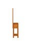 Planter with Trellis and Shelf 55x29.5x152 cm Solid Wood Acacia - 4