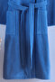 Talu Unisex Hooded Bathrobe, 100% Cotton, Durable, Quick Drying, Soft Comfort - 3
