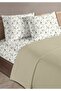 100% Cotton Medusa Beige Double Pique Set 200 X 230 cm - 2